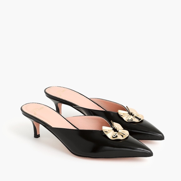 J. Crew Shoes - New JCREW Sophia Kitten Heels with Embellishmant